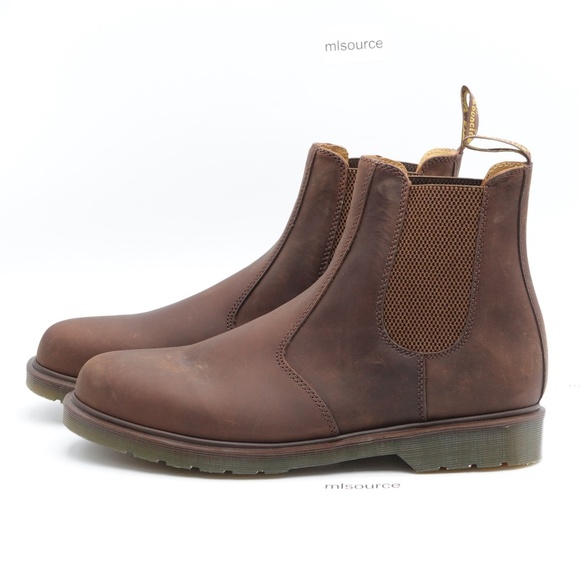 NEW Size 15 Men's Dr. Martens 2976 Pull-On Boots 11853201 Gaucho/Crazy Horse